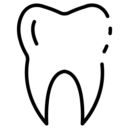 Tooth dental care healthcare and medical molar icon