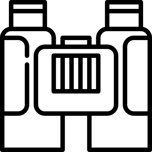 Binoculars see sight miscellaneous icon