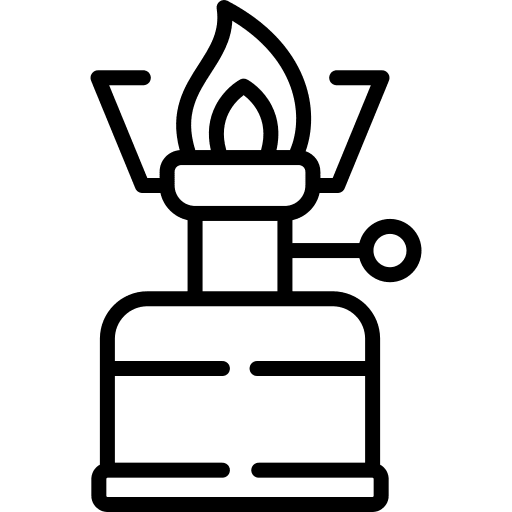 Camping gas burner camping camping gas icon