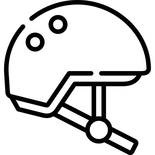 Helmet sport sports and competition helmet icon