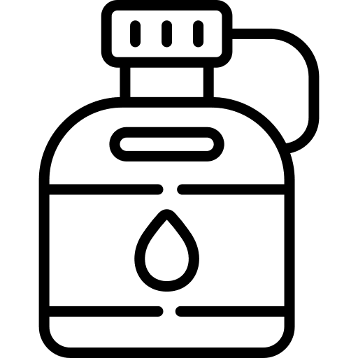 Canteen food and restaurant drink water icon