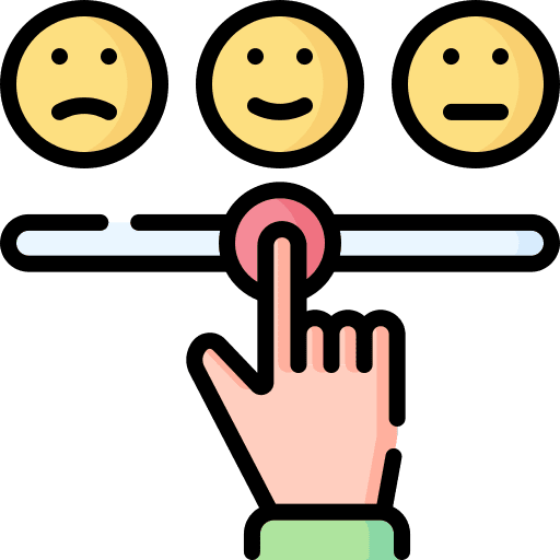 Customer review rating communications customer experience icon