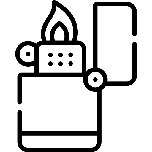 Lighter adventure lighting outdoors icon