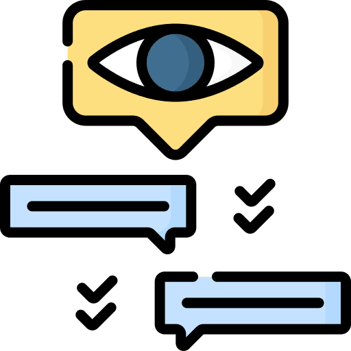 Seen interface social media seen icon