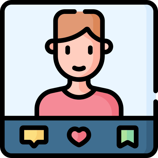 Share post avatar man picture icon