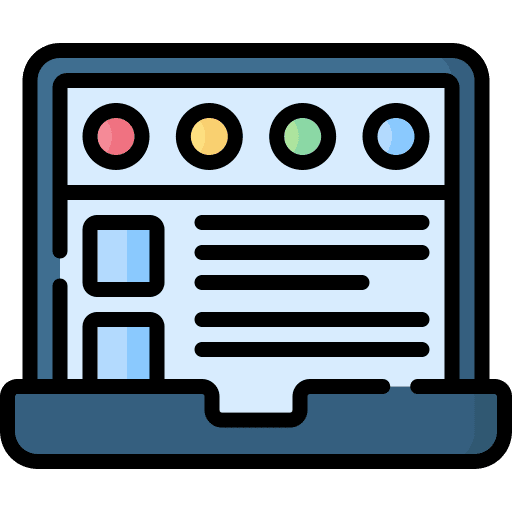 Timeline electronics timeline website icon