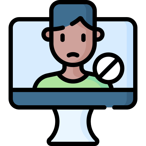 Block user electronics block user user icon