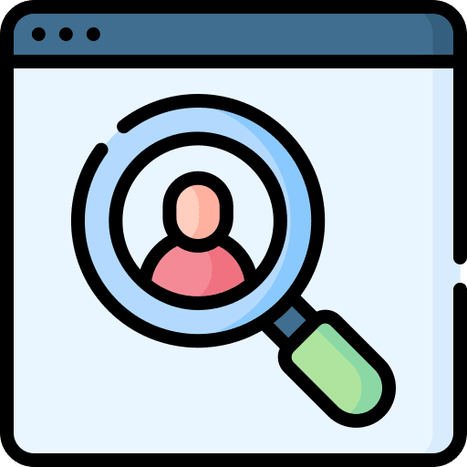 Search seo and web website avatar icon