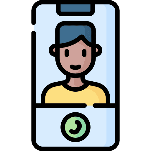 Videocall people communications user icon