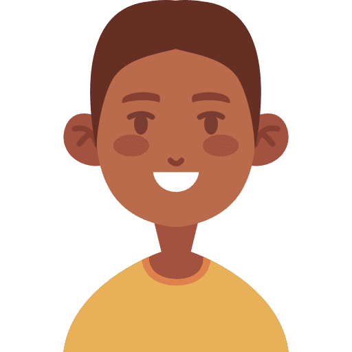 Boy male person afro icon