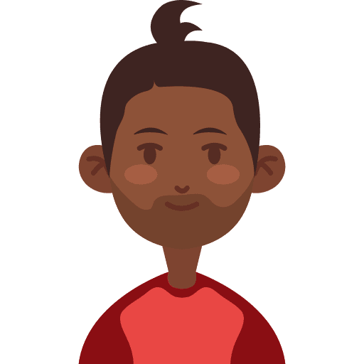 Boy person young afro icon