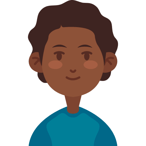 Boy profile young man icon