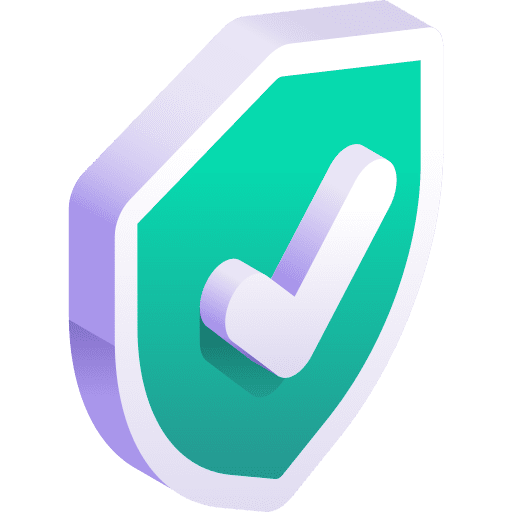 Shield tick protection safe icon