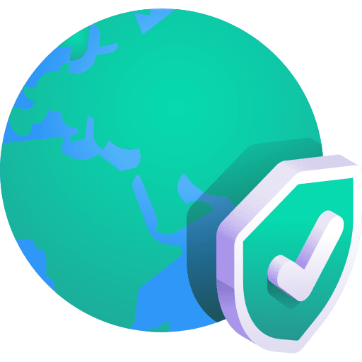 Internet isometric tick internet icon