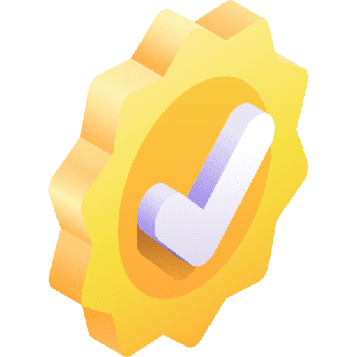 Guarantee secure isometric protection icon