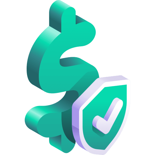 Payment isometric safety secure icon
