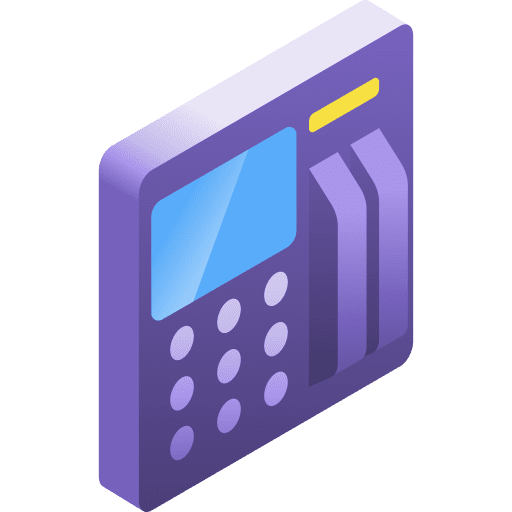 Access safe isometric security icon