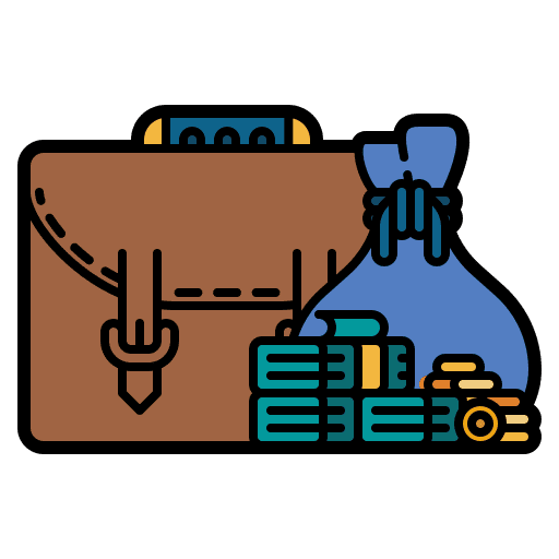 Budget savings cash budget icon