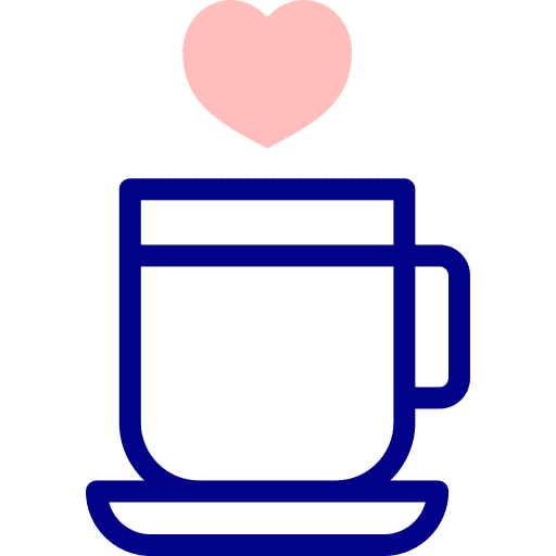 Coffee caffeine tea cup tea icon
