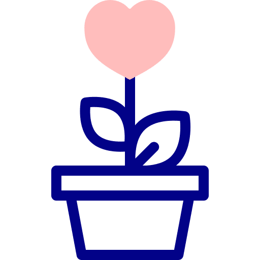 Flower flower love and romance valentines day icon