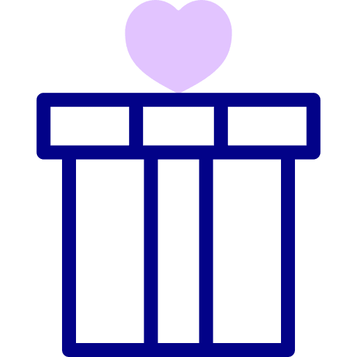 Present surprise love christmas presents icon