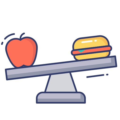 Balance leverage food and restaurant apple icon