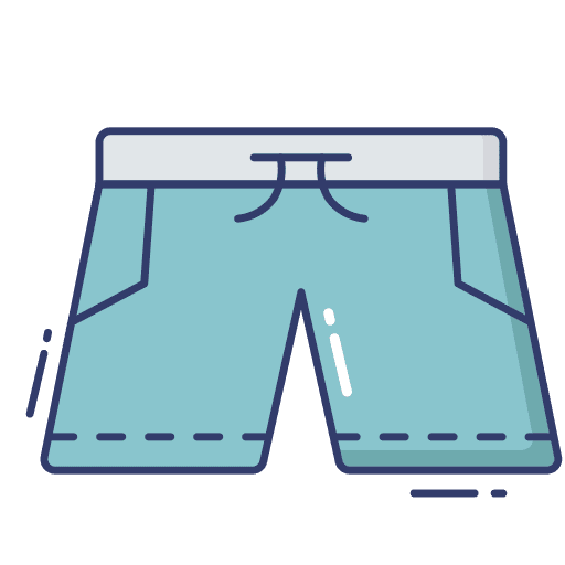 Shorts clothes fashion trousers icon