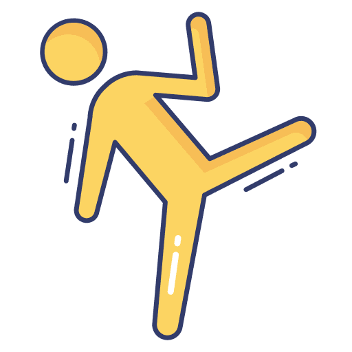 Stretching gymnast stretching fitness icon