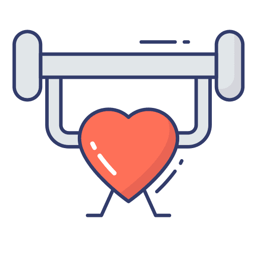 Weightlifter dumbbell weightlifter weight icon