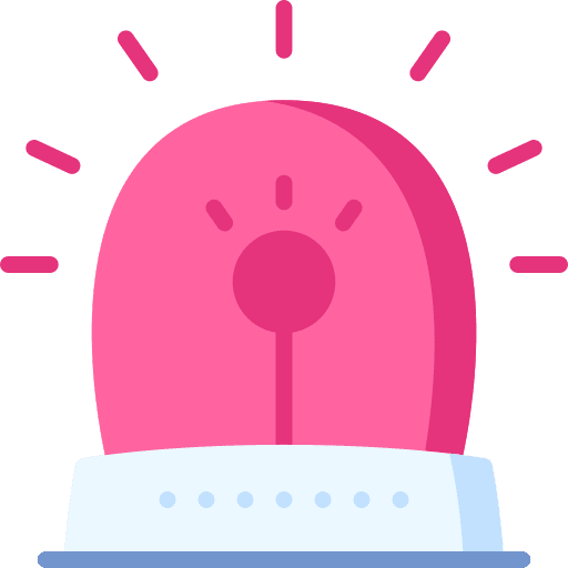 Alarm security emergency alarm icon