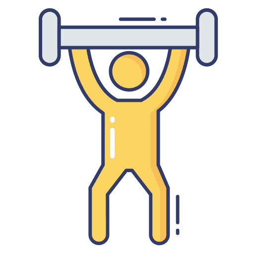 Weightlifting weightlifting avatar gym icon