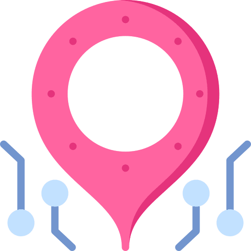 Placeholder location pin chip placeholder icon