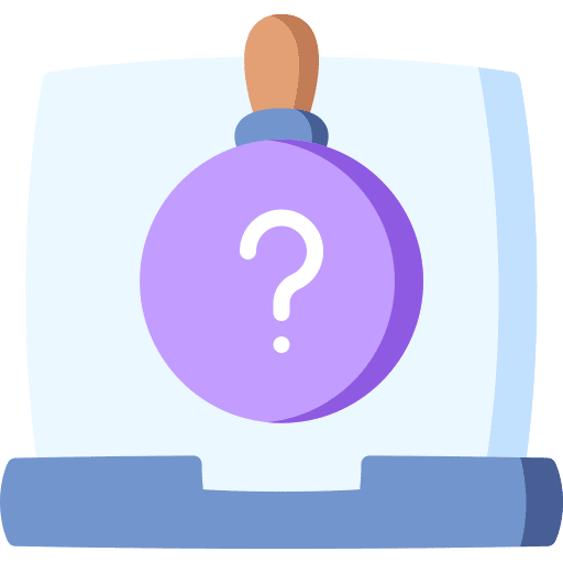 Search magnifier laptop magnifying glass icon