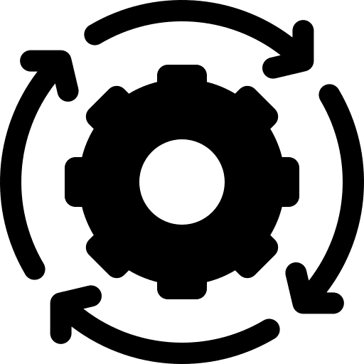 Running running automatic management icon