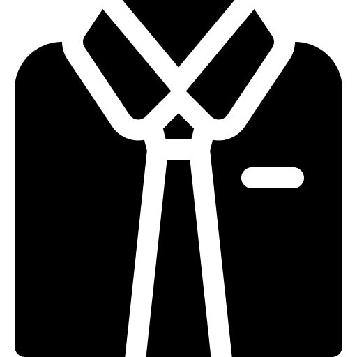 Uniform fashion clothing business icon