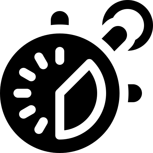 Time management chronometer stopwatch hours icon
