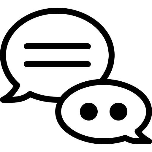 Chat communications chat talk icon