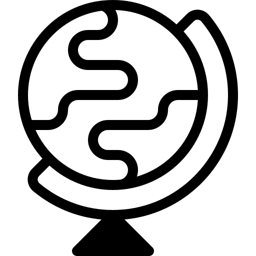 Earth globe earth globe planet world icon