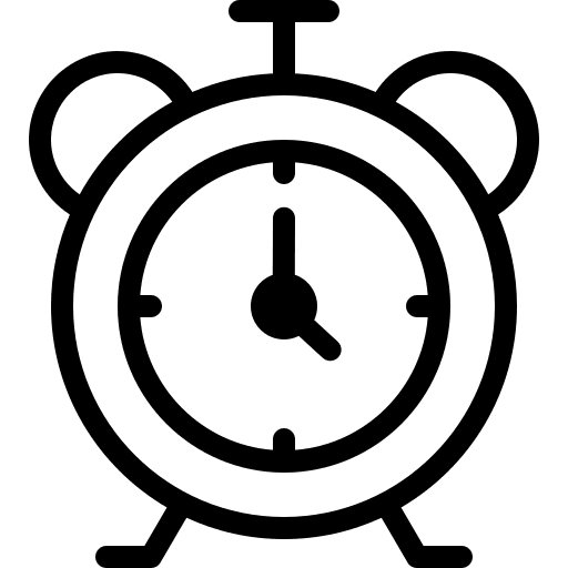 Alarm alarm time time and date icon