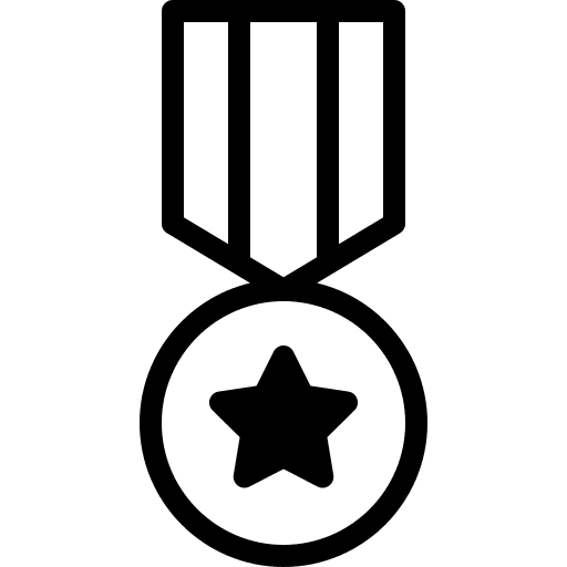 Medal sports and competition winner medal icon