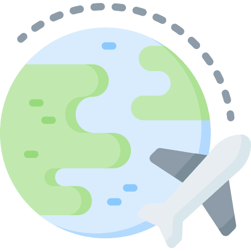 Flight flight journey tourism icon