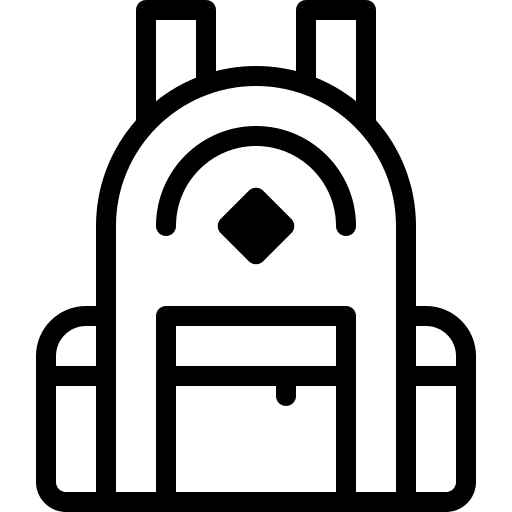 School bag school bag back to school travel icon