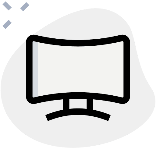 Curve monitor curve device icon