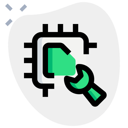 Wrench maintenance wrench board icon