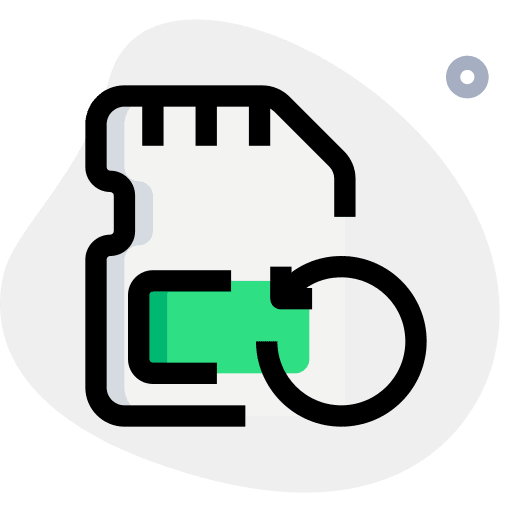 Reload hardware adapter micro sd icon