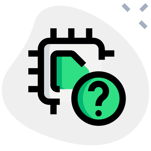 Unknown board computing technological icon