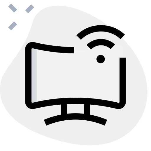 Wifi wifi monitor screen icon