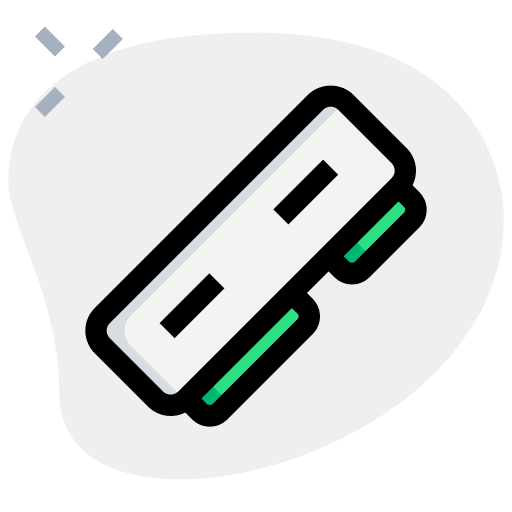 Ram memory device chip memory icon