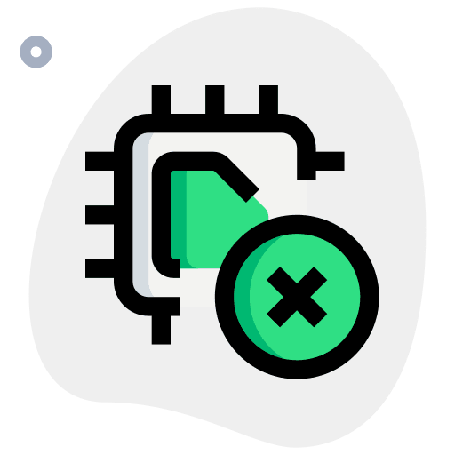 Remove board remove technological icon