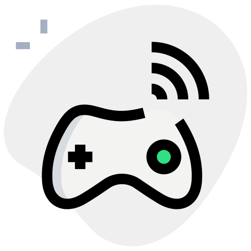 Gamepad gamer console joystick icon